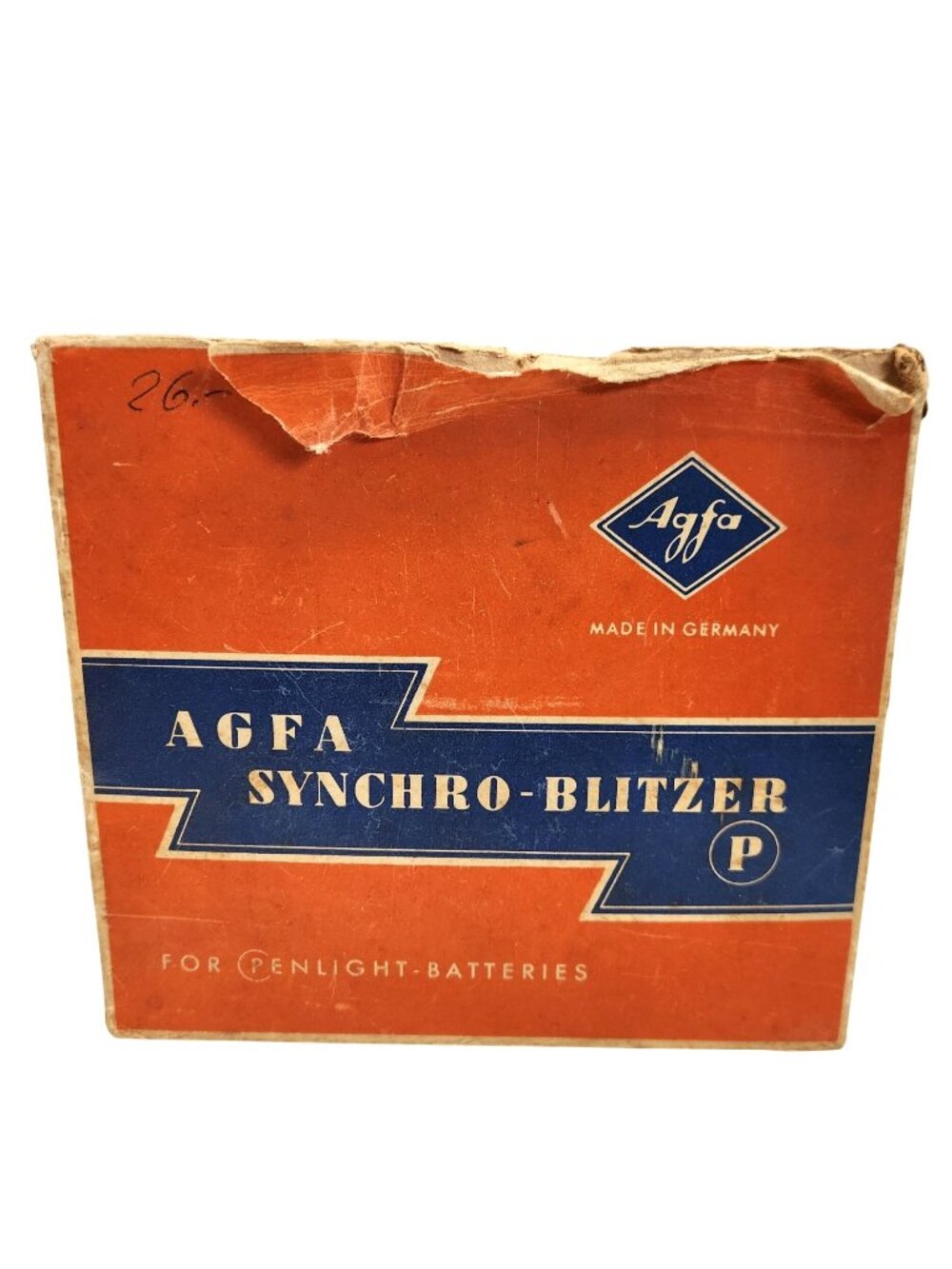 Agfa Synchro-Blitzer P Flash Gun Set W/ Manuals & Box - Vintage Made In Germany